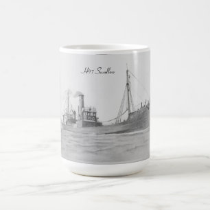Rumpfschleppnetzfischer-Tasse der Schwalben-H97 ex Kaffeetasse