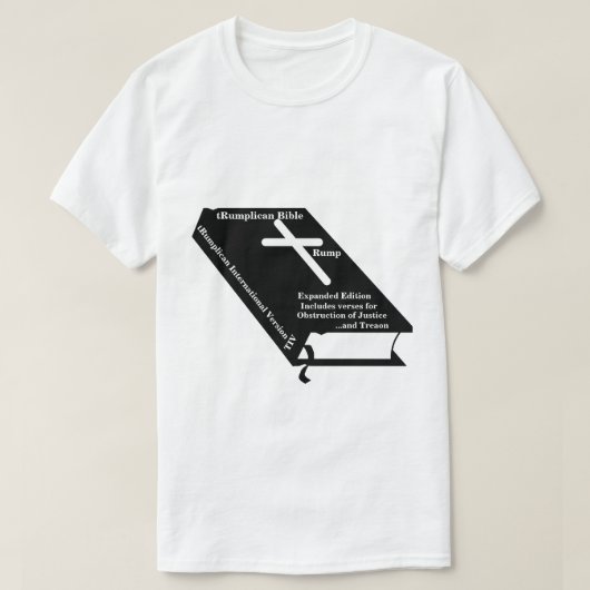 Rumplican Bible T-Shirt (Design vorne)