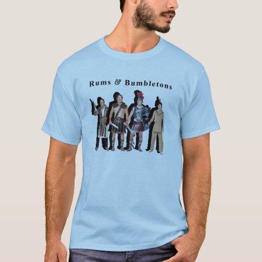 Rums und bumbletons Gladiator-Shirt T-Shirt (Vorderseite)