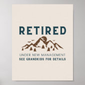 Rumüder unter New Management Funny Poster (Vorne)