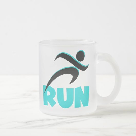 RUN Aqua Mattglastasse (Rechts)