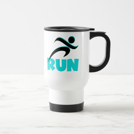 RUN Aqua Reisebecher (Rechts)