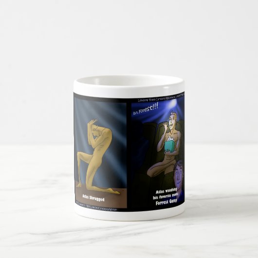 Run, Atlas Run Funny Gift T-Shirts Tasse etc. (Mittel)