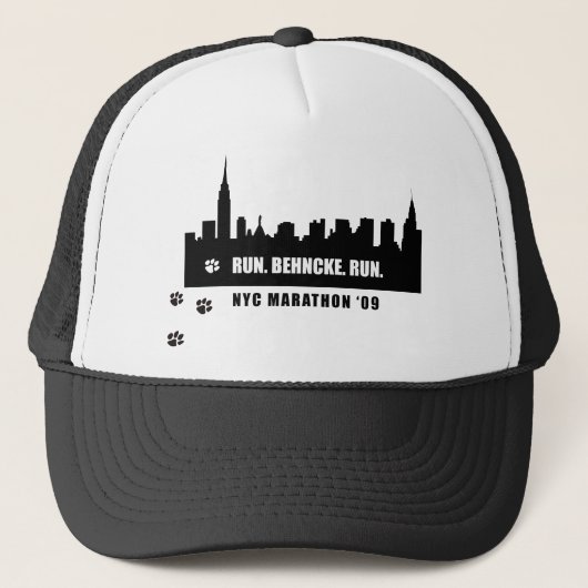 Run.Behncke.Run Hut Truckerkappe (Vorderseite)