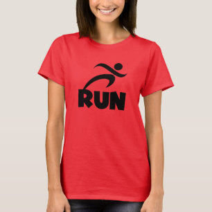 RUN Black T-Shirt