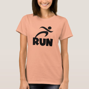 RUN Black T-Shirt