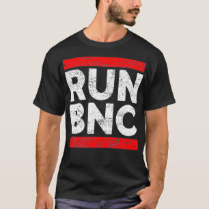 RUN BNC Funny Audio Engineer Sound Engineer T-Shirt