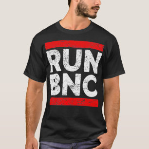 RUN BNC Funny Audio Engineer Sound Engineer T-Shirt