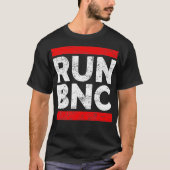 RUN BNC Funny Audio EngineerSound Engineer T-Shirt (Vorderseite)