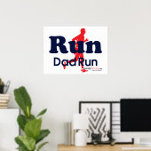 Run Daddy Run Poster (Heimbüro)