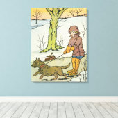 Run, Dandy Run, 20. Jahrhundert Leinwanddruck (Insitu (Holzboden))