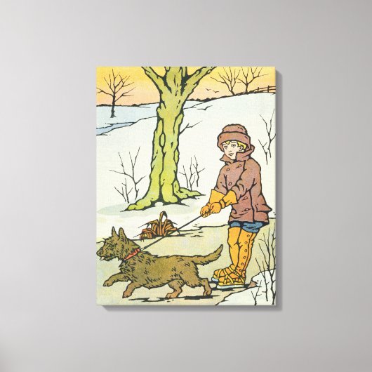 Run, Dandy Run, 20. Jahrhundert Leinwanddruck (Vorderseite)