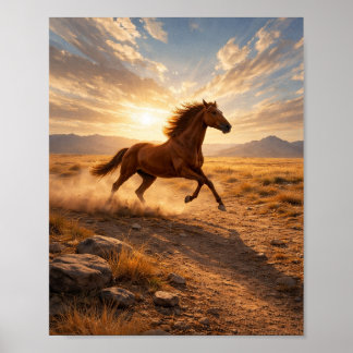 Run Free Poster