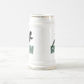 RUN Green Bierglas (Mittel)