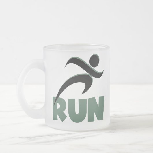 RUN Green Mattglastasse (Links)