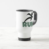 RUN Green Reisebecher (VorderseiteRechts)