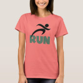 RUN Green T-Shirt (Vorderseite)