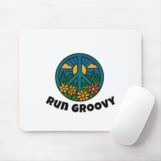 Run Groovy Mousepad (Mit Mouse)