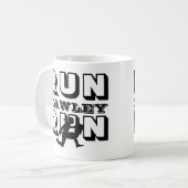 RUN HAWLEY LAUN KAFFEETASSE (Vorderseite Links)