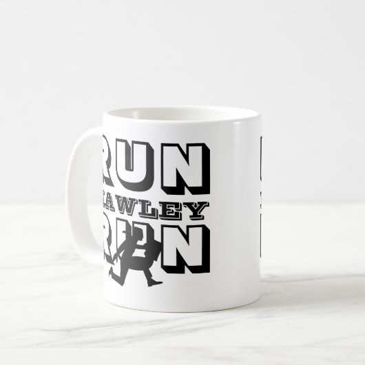 RUN HAWLEY LAUN KAFFEETASSE (Vorderseite Links)