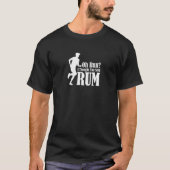 Run Ich dachte, du sagtest, Rum lief Liquor Athlet T-Shirt (Vorderseite)