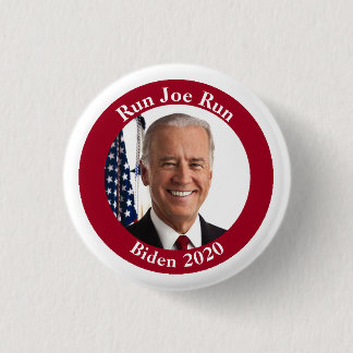 Run Joe Run - Joe Biden - 2020 Button