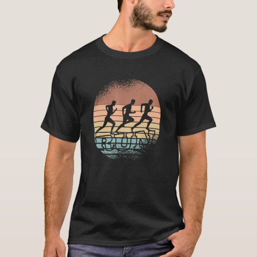 Run jogging athletes running Outfit for marathon r T-Shirt (Vorderseite)