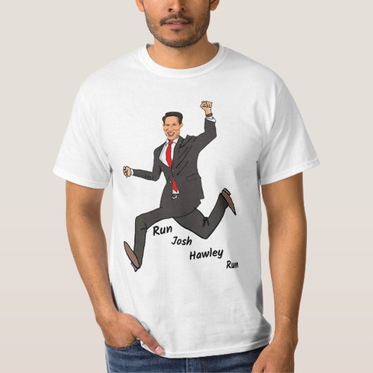 Run josh hawley run T-Shirt (Vorderseite)