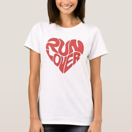 Run Lover T-Shirt (Vorderseite)
