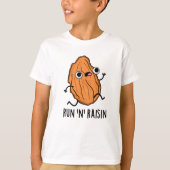 Run N Raisin Funny Food Puff T-Shirt (Vorderseite)