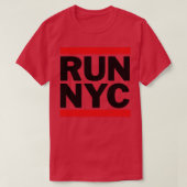 RUN NYC New York T-Shirt (Design vorne)