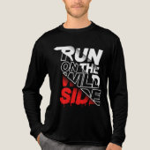 Run on the wild side Tri-Blend shirt (Vorderseite)