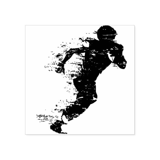 Run-Player Gummistempel (Prägung)