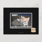 RUN!! POSTKARTE (Vorderseite)