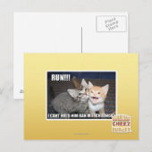 RUN!! POSTKARTE (Vorne/Hinten)