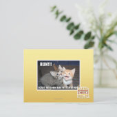 RUN!! POSTKARTE (Stehend Vorderseite)