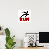 RUN Red Poster (Heimbüro)