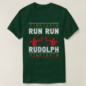 Run rudolph T-Shirt (Design vorne)