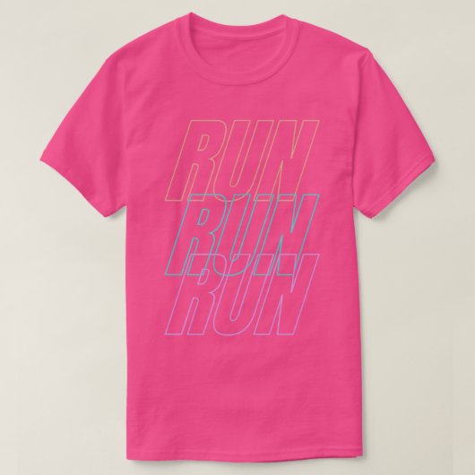 Run Run Run 3 T-Shirt (Design vorne)