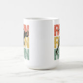 Run Run - Vintager Runner Kaffeetasse (Mittel)