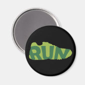 Run Shoe Magnet (Vorderseite/Rückseite)