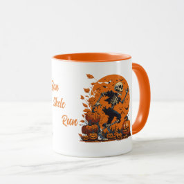 Run Skele Run Funny Halloween Tasse