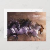 Run to Freedom Postcard Postkarte (Vorne/Hinten)