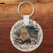 Run to the Roar Live for the King Key chain Schlüsselanhänger (Vorderseite)