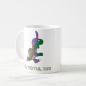 Run, Turtle, Run Kaffeetasse (Vorderseite Links)