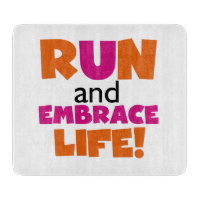Run und Embrace Life Orange Pink
