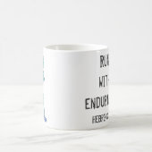 "Run with Endurance" Girl Runner  Kaffeetasse (Mittel)