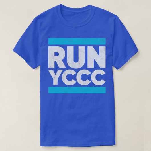 Run YCCC Funny Yorkshire Cricket T-Shirt (Design vorne)