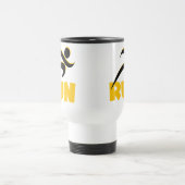 RUN Yellow Reisebecher (Mittel)