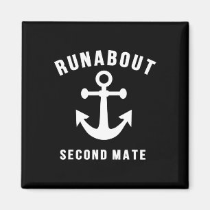 Runabout Second Mate Small Boat Boat Enthusiast Magnet